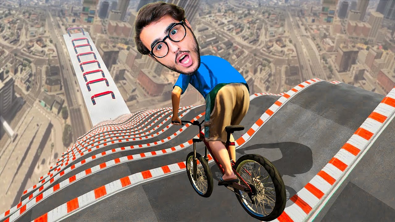 HO COMPLETATO LA MEGA RAMPA INFINITA 100% IMPOSSIBILE SU GTA 5!
