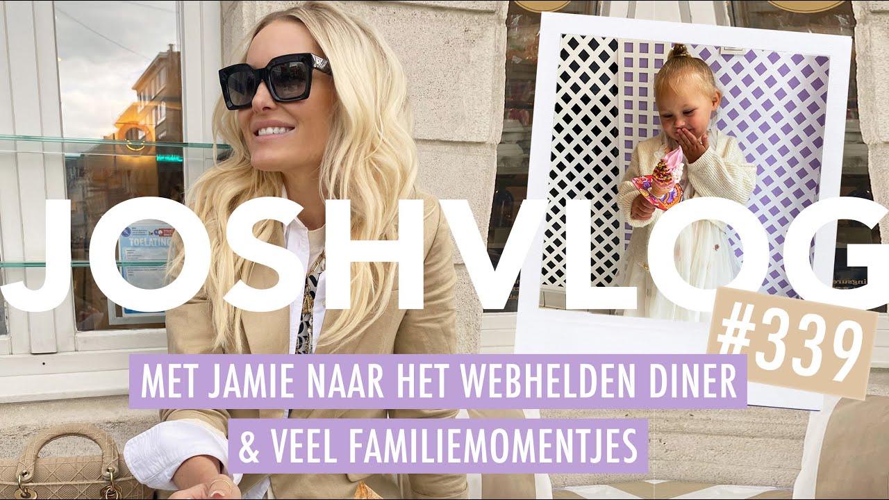 NAAR HET WEBHELDEN DINER & SPORTEN MET ALEXIS 💪 | JOSHVLOG #339