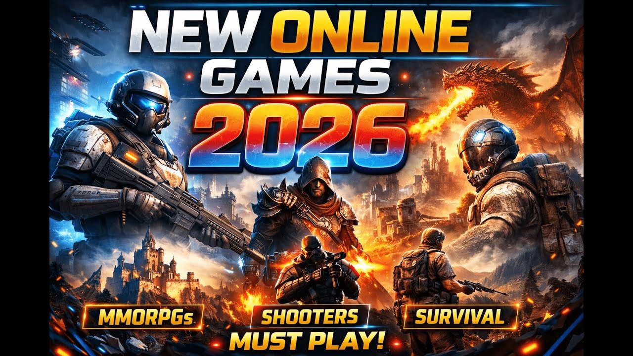 New Online Games Coming in 2026 – The FUTURE of Multiplayer Gaming