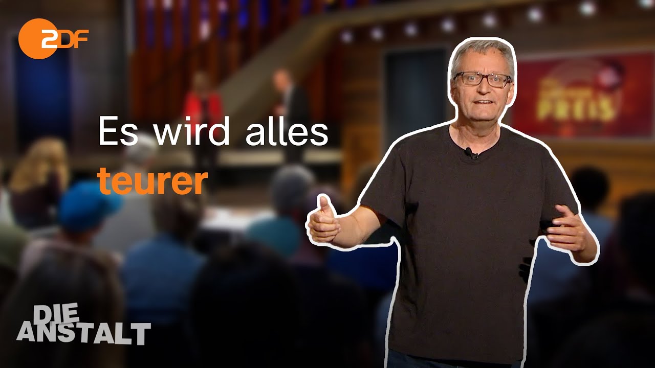 Frank Lüdecke kann sich bald keine Butter, Brot und Benzin mehr leisten | Die Anstalt