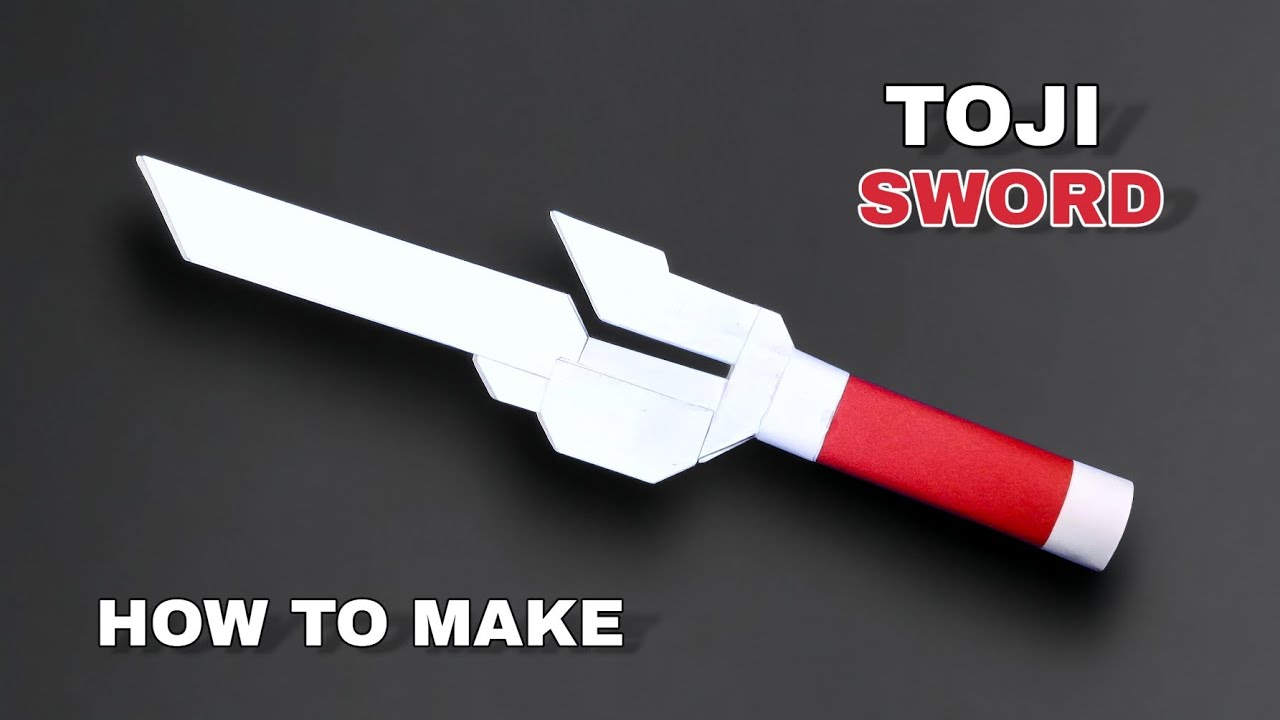 How To Make Origami Toji Sword  Easy Tutorial ||
