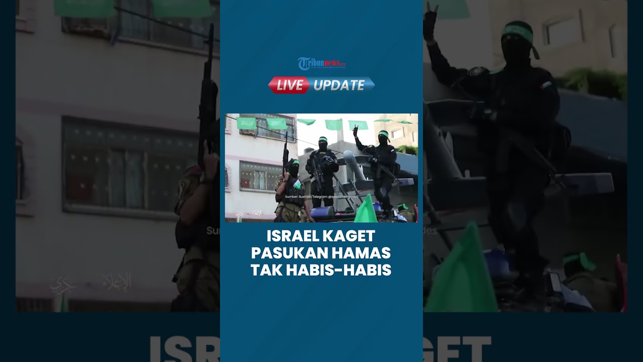 Pasukan Zionis Dibuat Tercengang, Militer Hamas Tak Berhenti Tumbuh dan Menjamur, Roda kini Berputar