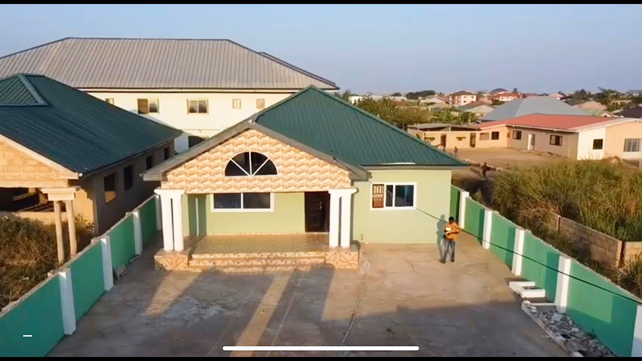 House Tour 35: PROMO GH₵500k 3Bedroom House at Roman