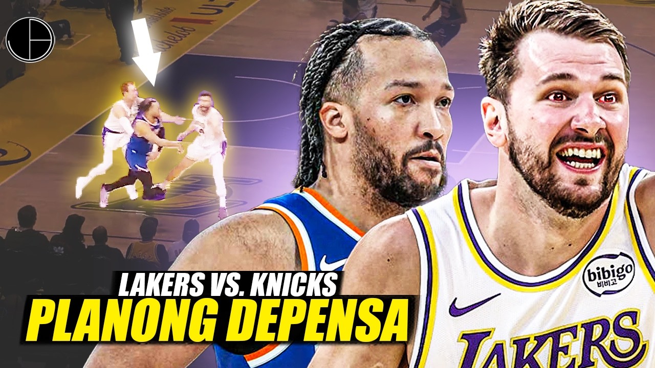 Ito pala ang “PLANO” na ginawa ng LAKERS SA DEPENSA kontra sa New York Knicks!