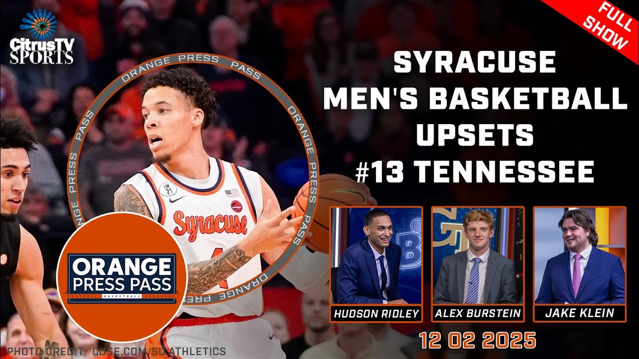 Orange Press Pass | Tennessee Men's Basketball | December 2, 2025