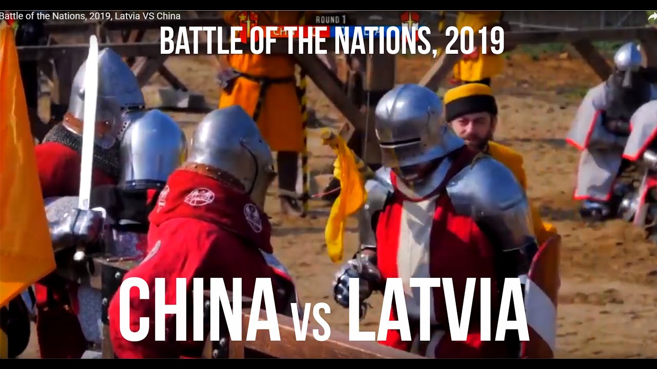 Battle of the Nations, 2019, Latvia VS China