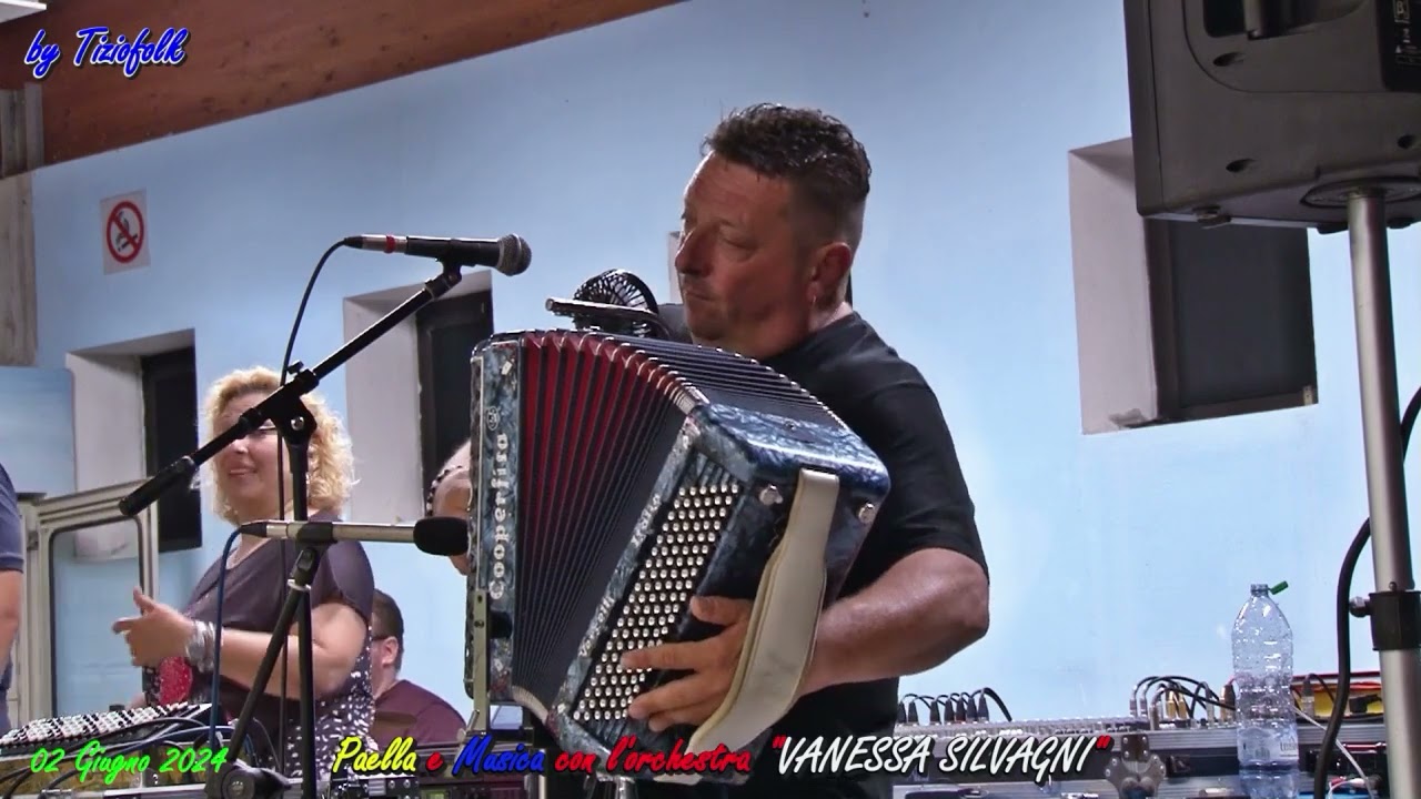 PARIGINO valzer per fisa eseguito da CLAUDIO VANEDOLA dell'orchestra VANESSA SILVAGNI al PAELLADAY