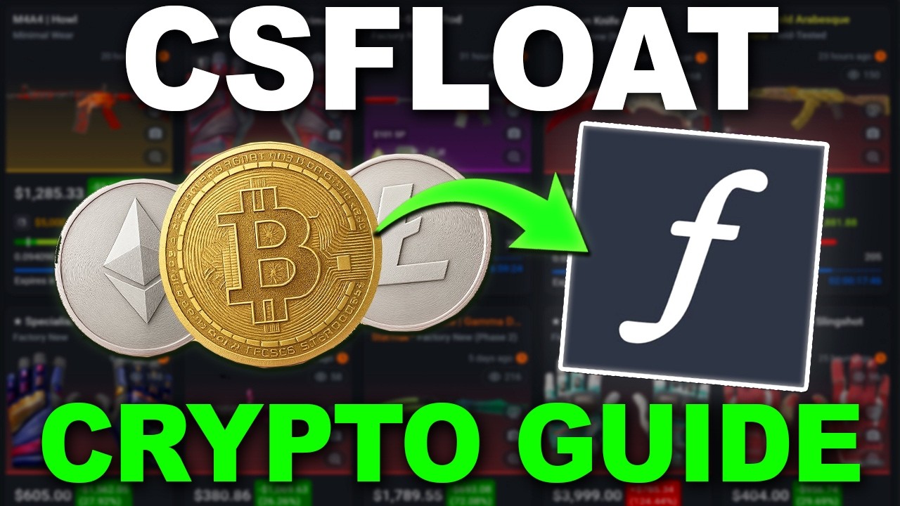 Впервые пользуетесь CSFloat? Вот как пополнить счет криптовалютой!