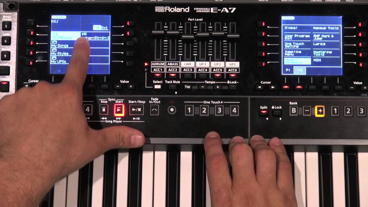 Roland E-A7 / Kullanım Detayları - 5