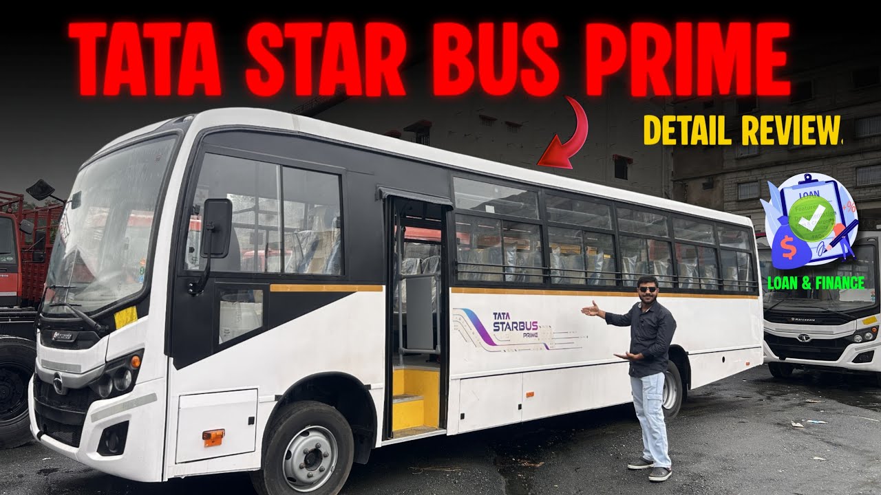 Tata Starbus Prime 2025 Detail Review In Hindi, Milege, Features, Price, Loan & Finance Detail 😍