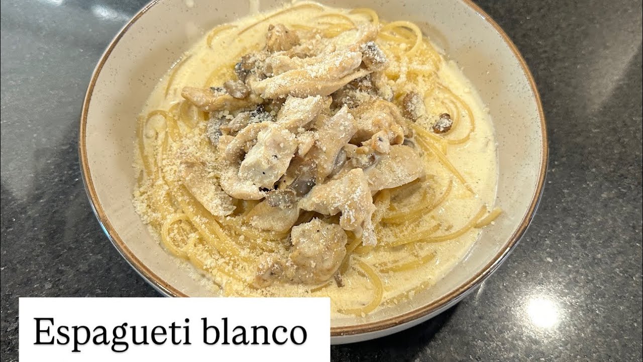 Espagueti blanco 
