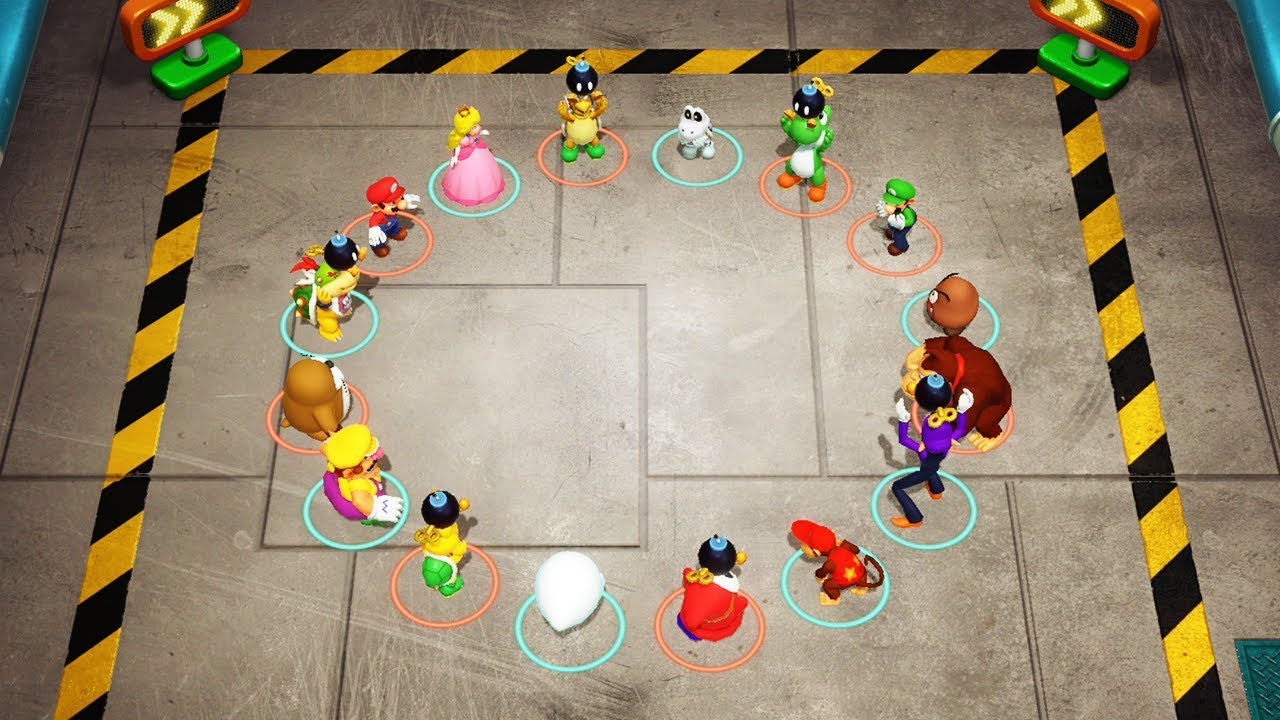 Super Mario Party Minigames - Lit Potato