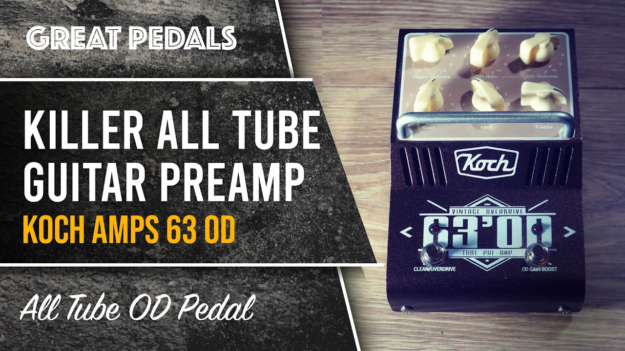 Koch 63’OD All Tube Overdrive / Preamp Pedal. An interesting alternative for going direct.