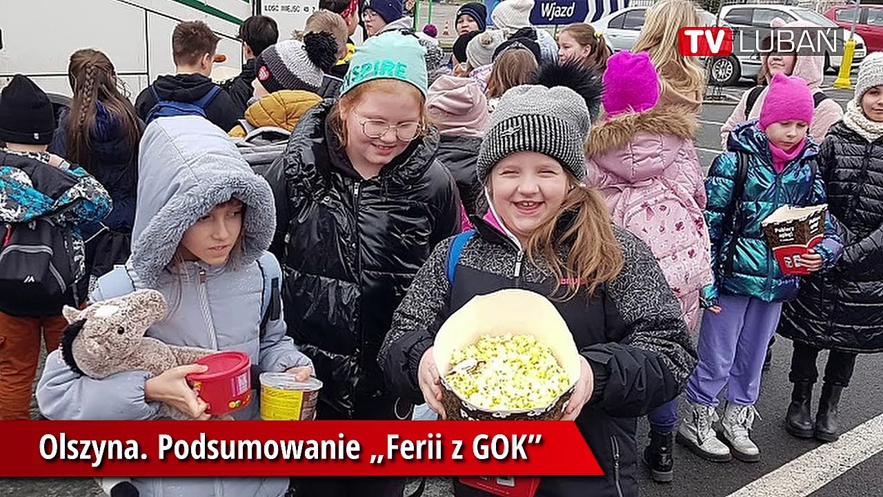 Olszyna. Podsumowanie &bdquo;Ferii z GOK&rdquo;
