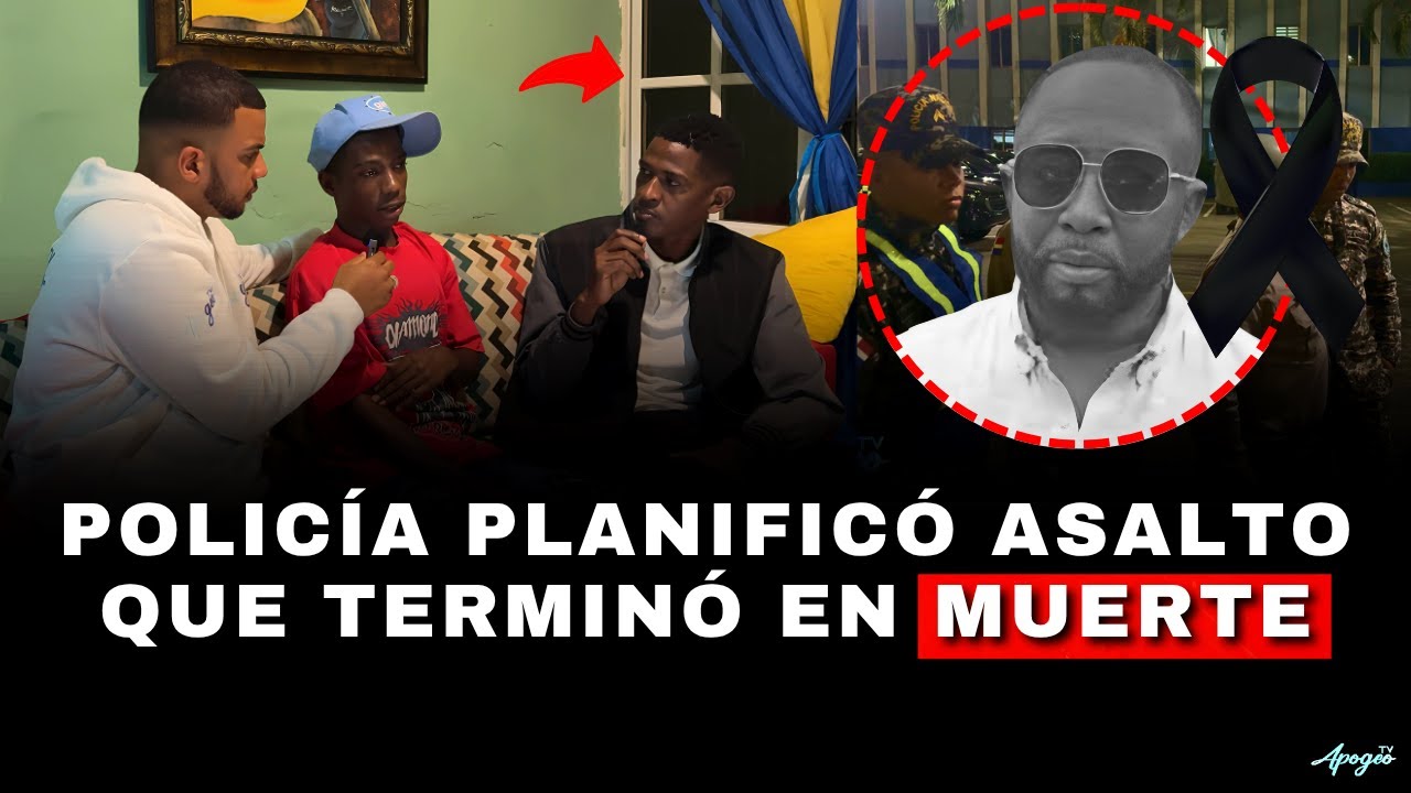 ¡BOMBA! POLICÍA FUE LA MENTE MAESTRA DEL ATRACO QUE TERMINÓ EN MUERTE | ENTREGAMOS AL SOSPECHOSO