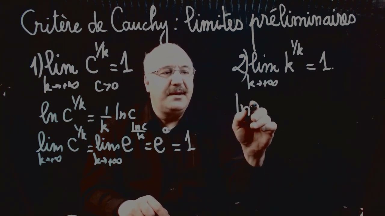 Critère de Cauchy: Deux préliminaires