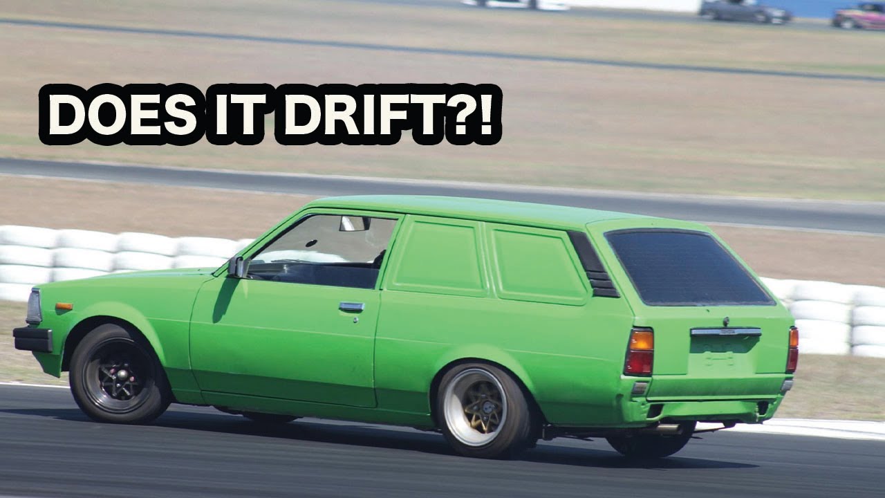3SGE BEAMS KE70 VAN FIRST DRIFT DAY