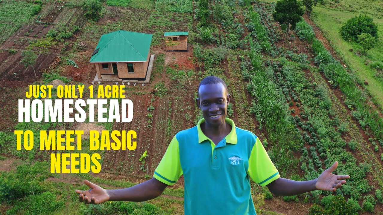 LEARN HOW YOU CAN USE ONE ACRE OF LAND TO MEET THREE BASIC NEEDS.
