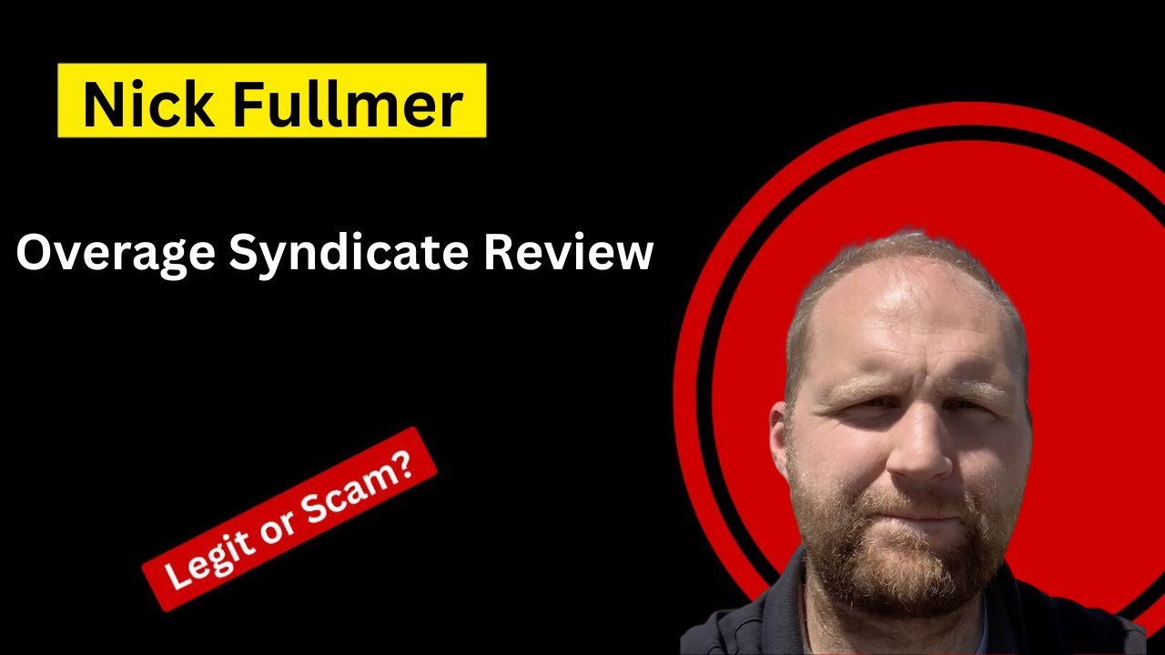 Overage Syndicate Reviews - Is Nick Fullmer Legit?