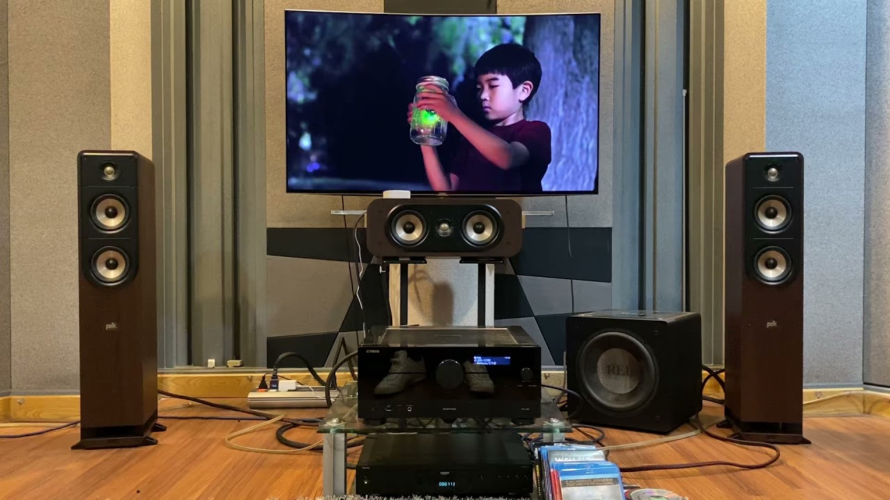 Polk Signature ELITE  Series + Yamaha RX-A8A  / Dolby Atmos Demo Sound Test
