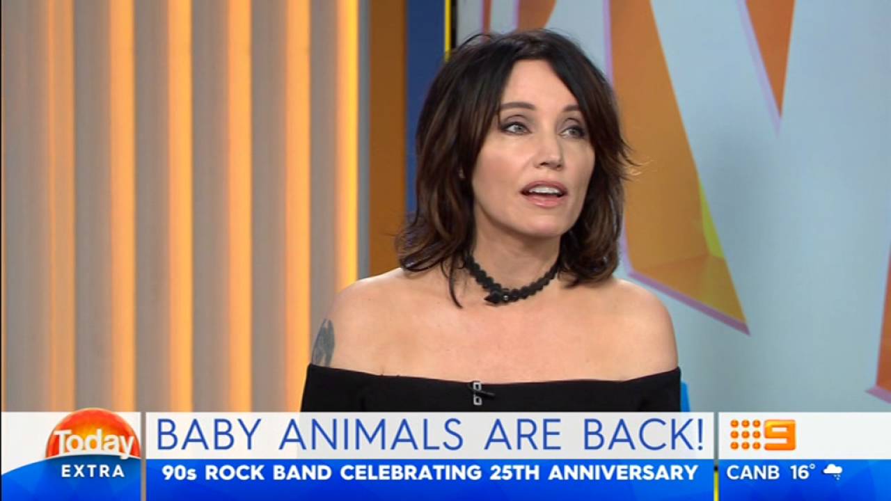 Suze DeMarchi (Baby Animals) Today Extra interview Sep 2016