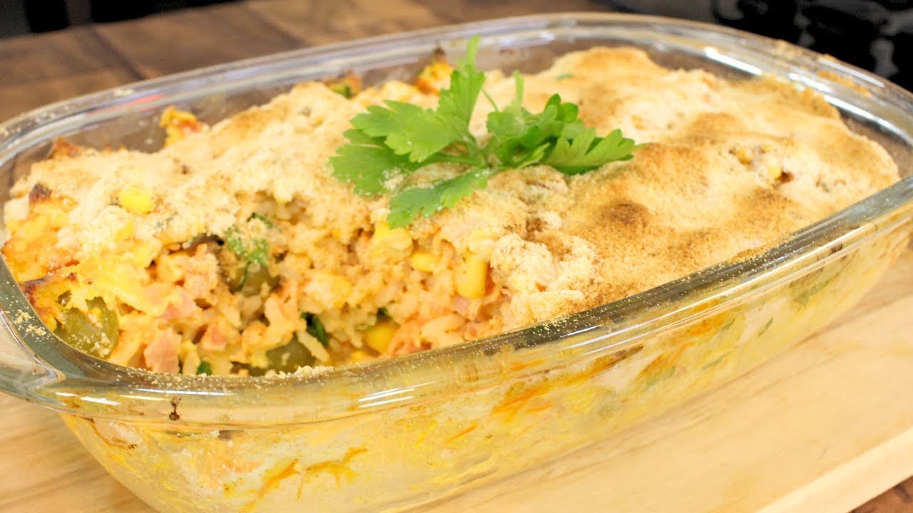 ARROZ DE FORNO PERFEITO (Rápido e Fácil)