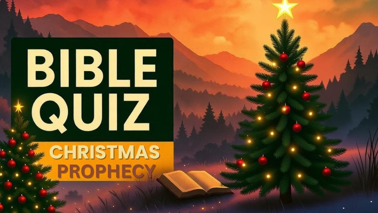 🎄 РОЖДЕСТВЕНСКАЯ БИБЛЕЙСКАЯ ВИКТОРИНА | Рождественское пророчество 🎁 + ПЕСНЯ 🎵