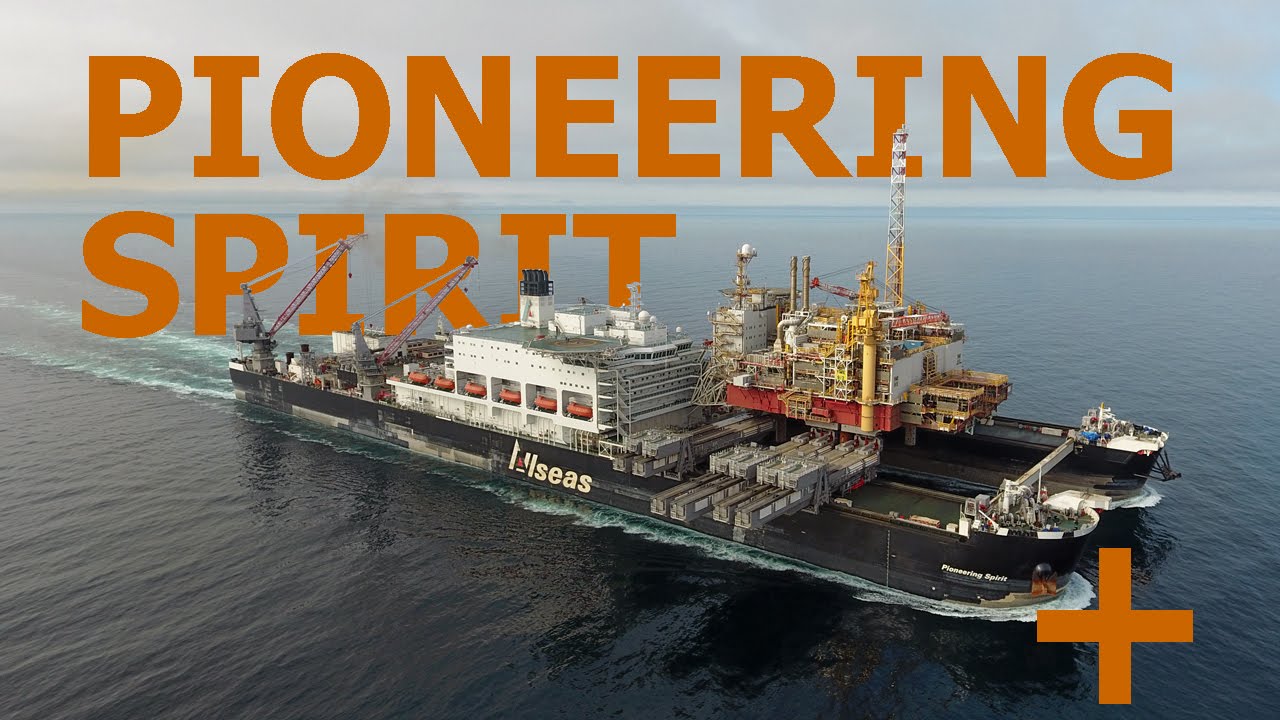 Pioneering Spirit first heavy lift HD