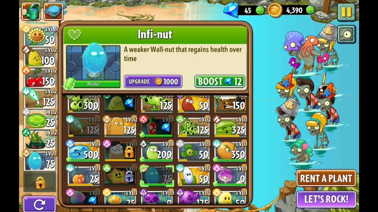 Plants vs. Zombies 2 : Infi-nut Last Defense vs Zombie Army! 💀🔥 | Part 6