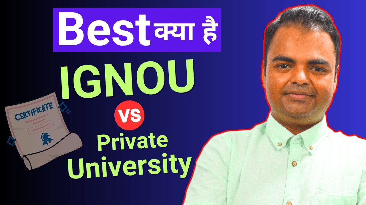 IGNOU vs Private Online University Which is Better for Working Professionals