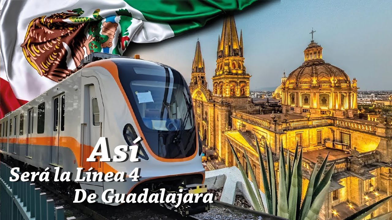 Así será la Línea 4 del TREN Ligero de Guadalajara