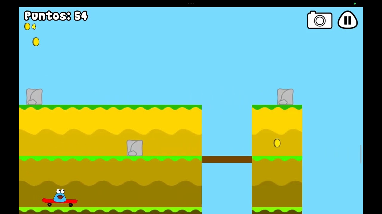 Jugando Pou 3D y Pou normal 