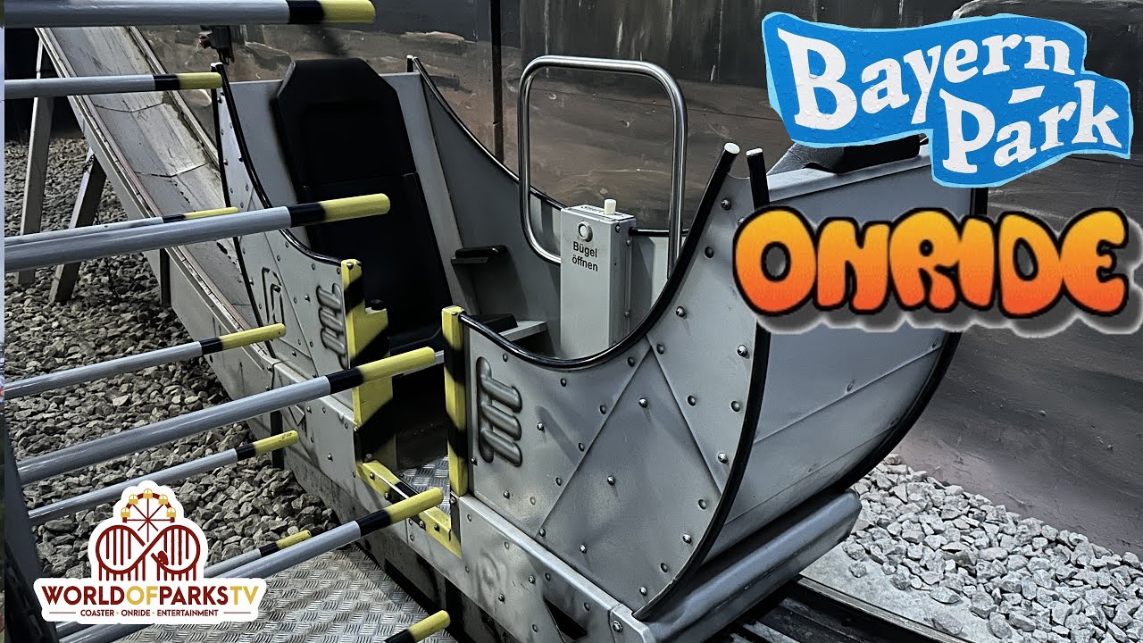 Star Shuttle &ndash; Butterfly Coaster - Bayern Park onride - Star-Shuttle - Sunkid Heege Butterfly &ndash; POV