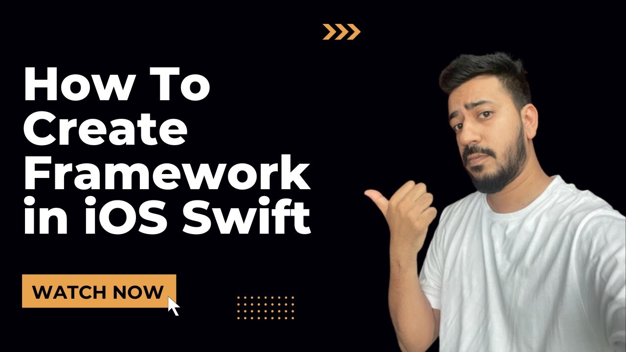 Create a Custom Framework in iOS