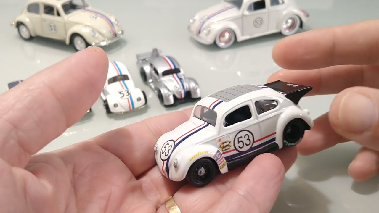 Miniatura Volkswagen Herbie 1:76 Oxford e mais outros modelos