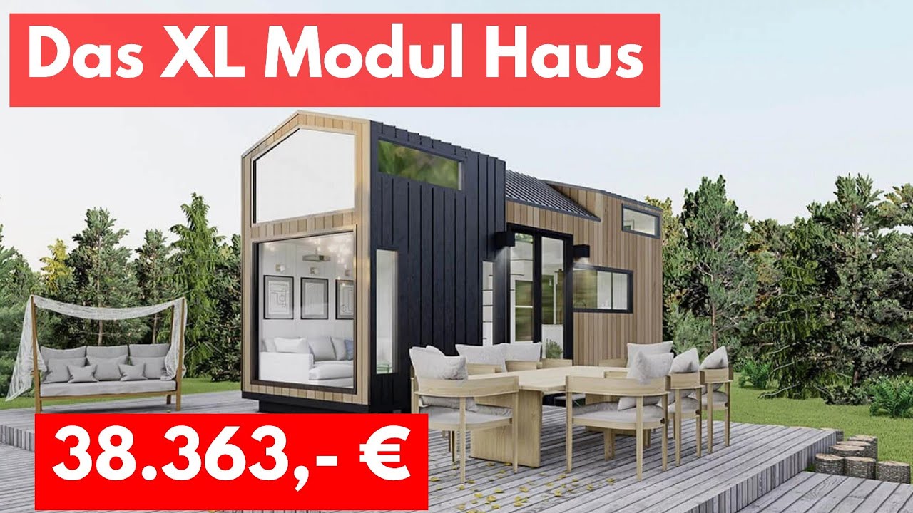 Tinyhouse MODUL Häuser statt teure Miete. Mooble House