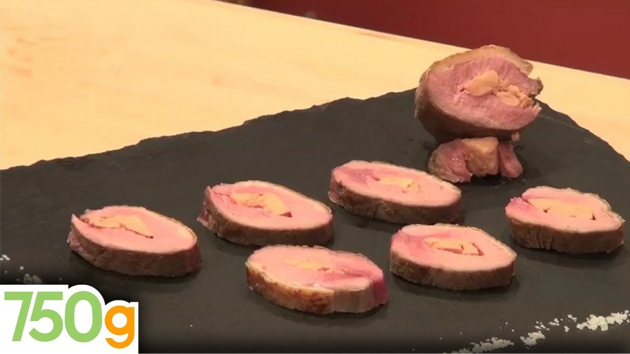 Roul&eacute;s de magret de canard farci au foie gras - 750g