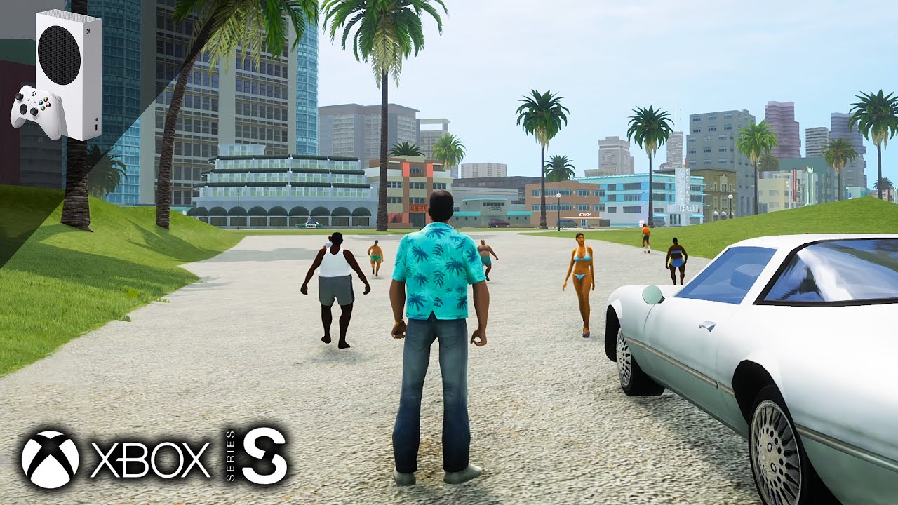 GTA Vice City: The Definitive Edition - Xbox Series S Gameplay