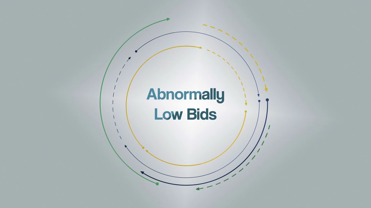 Abnormally Low Bids