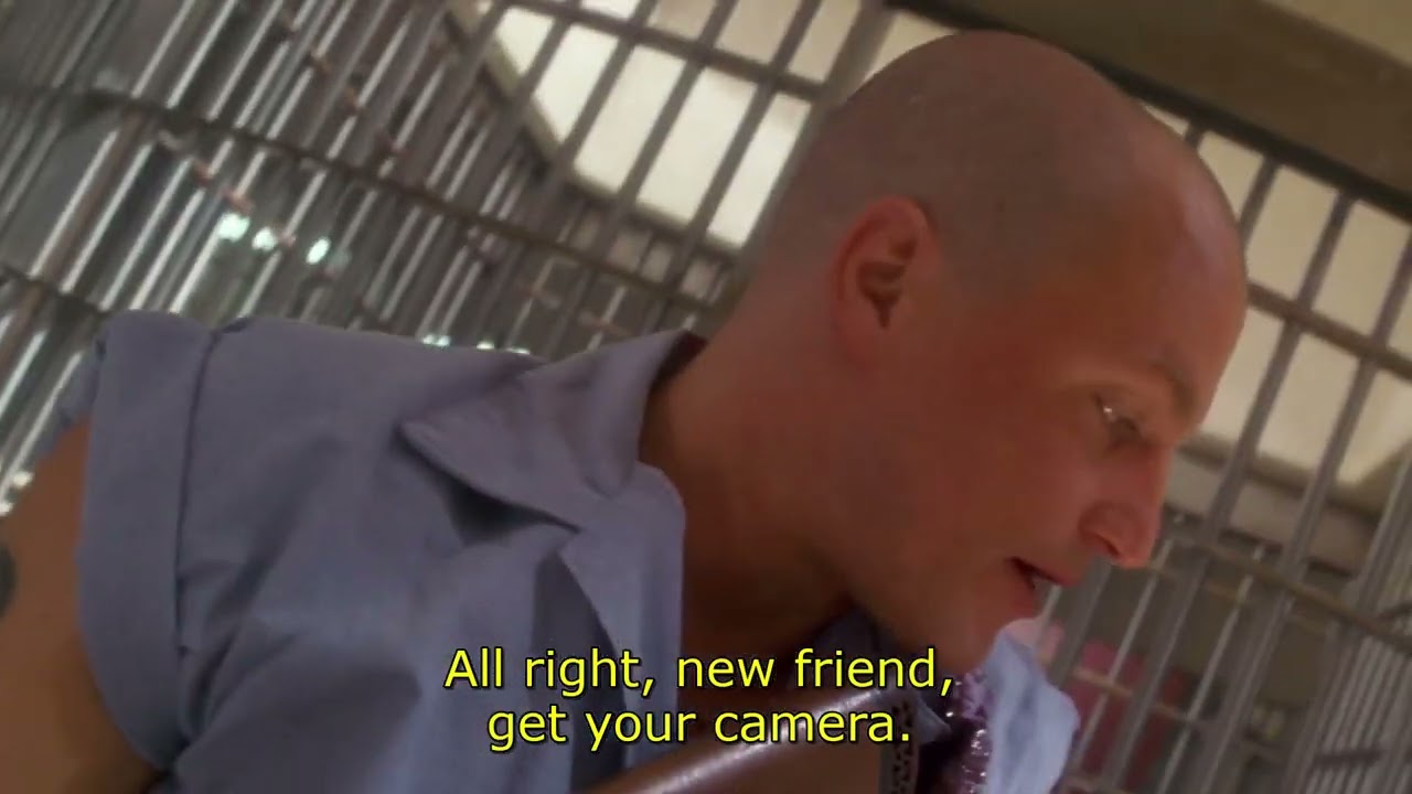 Natural Born Killers &bull; good movie scene &bull; Mickey tells a joke, attacks and take control &bull; best clip