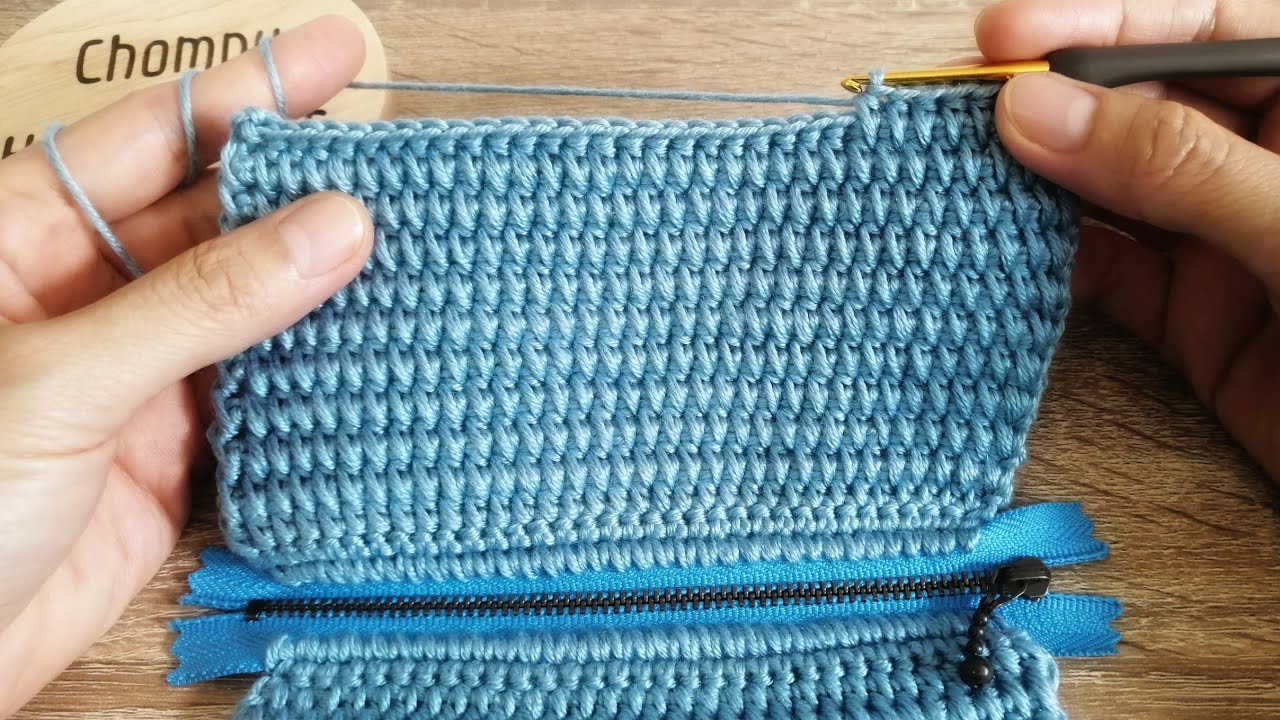 Super Easy Crochet Purse Bag With Zipper🔥🔥Step By Step🔥🔥🔥