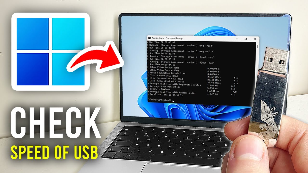 How To Check Speed Of USB Drive - Full Guide