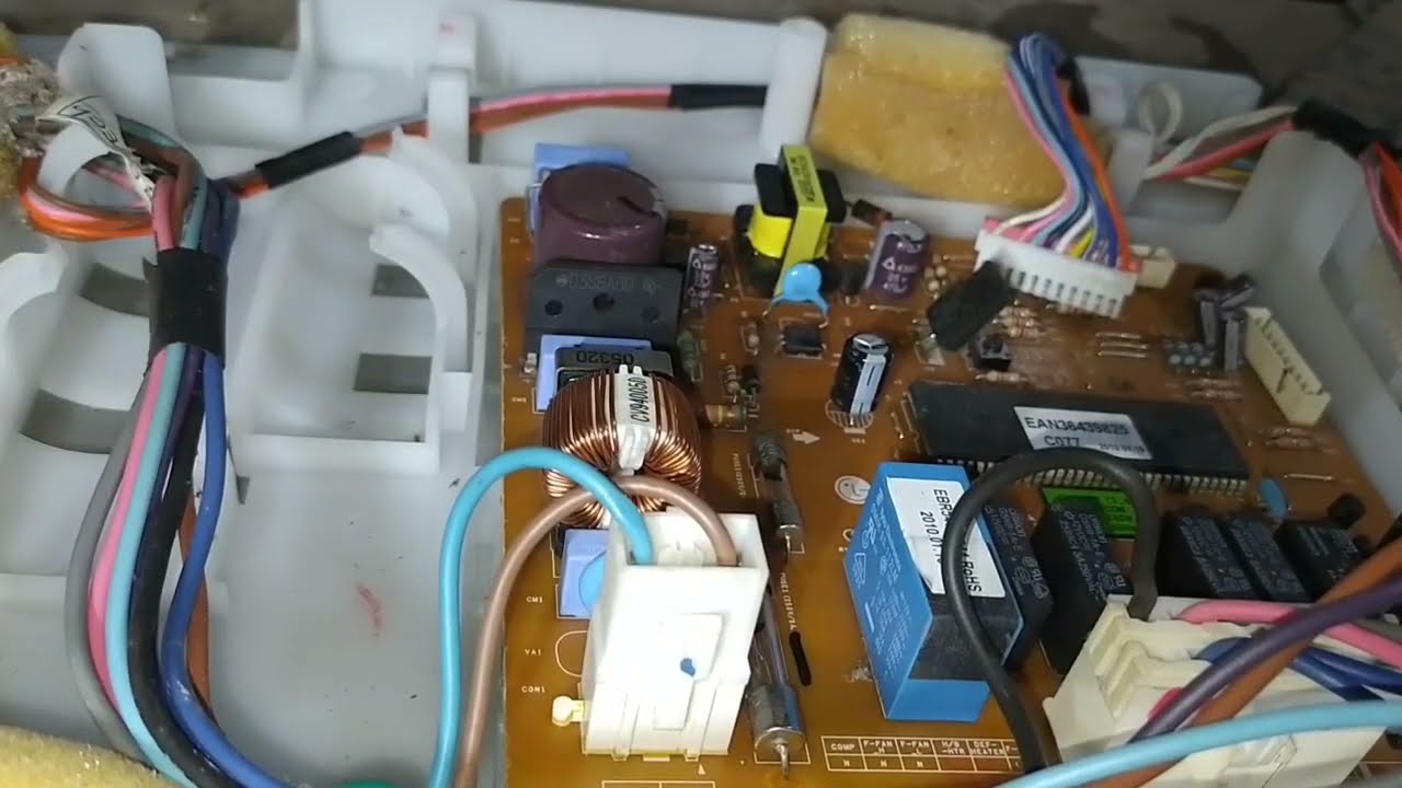 modif kulkas lg semi inverter ke sistem timer
