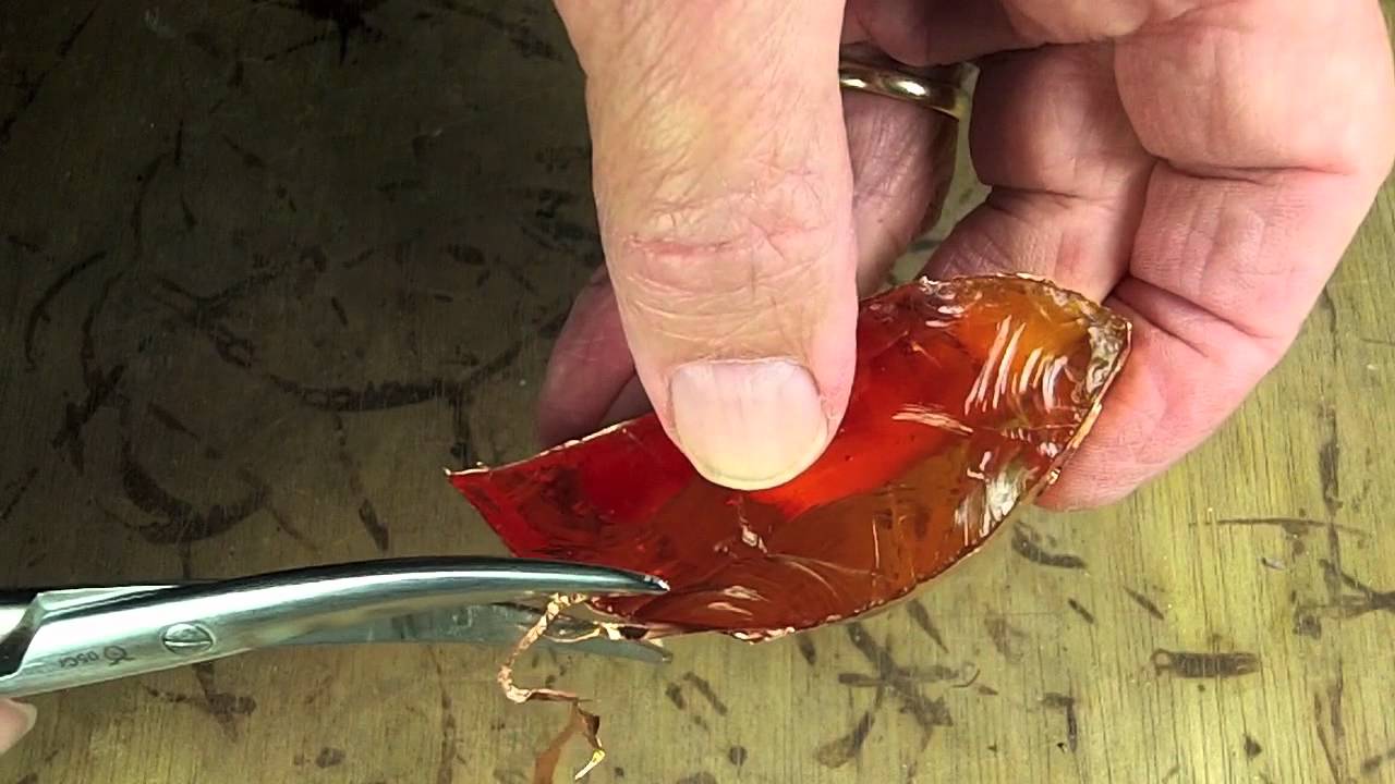 FOILING FACETED SLAB GLASS
