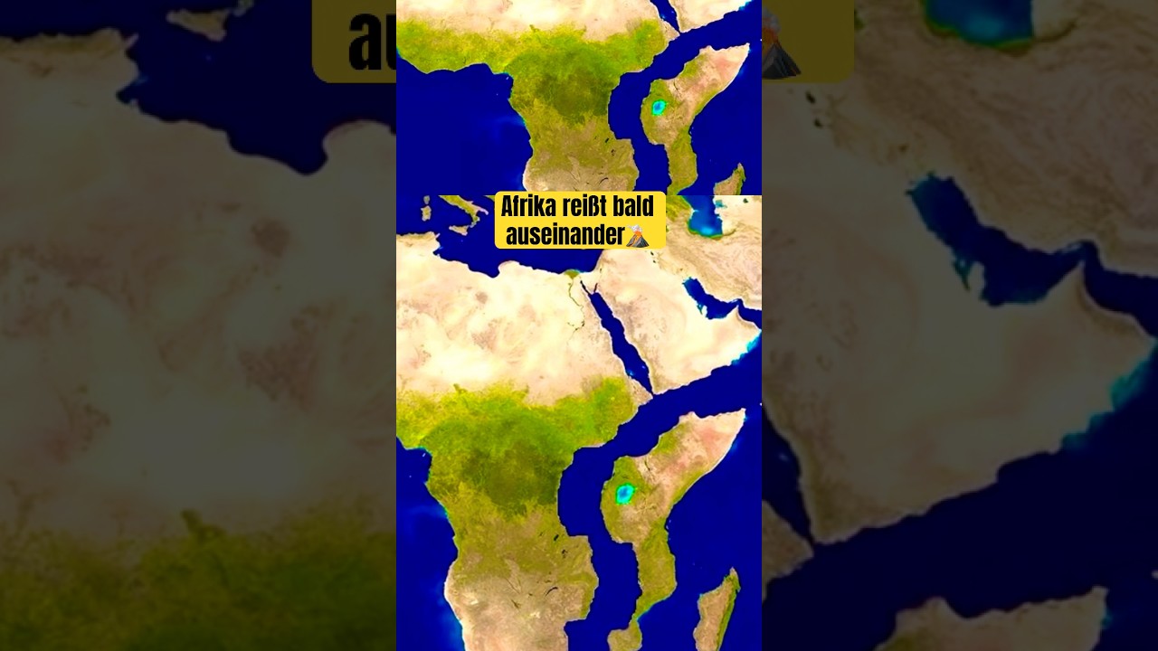 Afrika rei&szlig;t bald auseinander 🌋