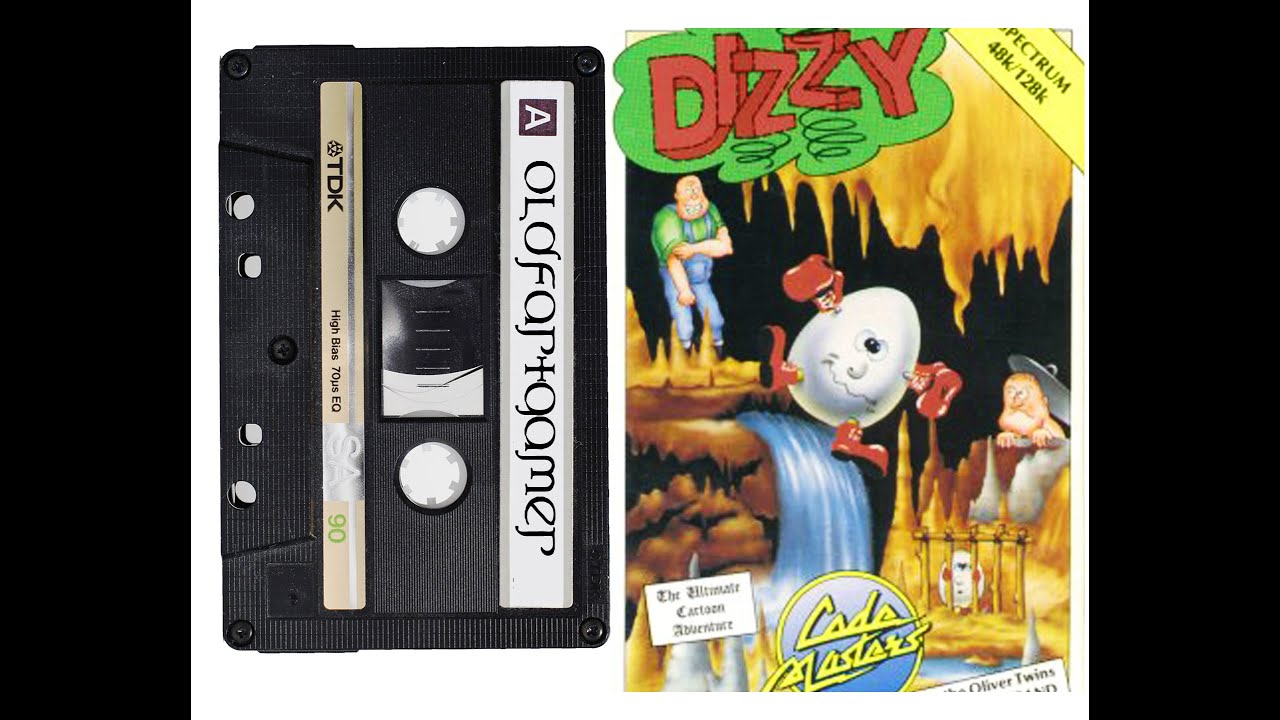 Обзор и прохождение Dizzy 1 - The Ultimate Cartoon Adventure на ZX Spectrum