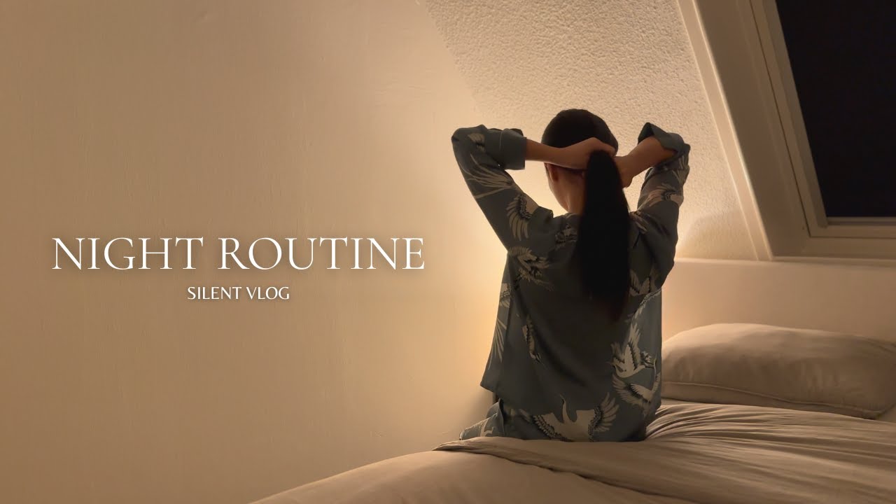 My 5 PM to 11 PM Cozy Night Routine 🌙 | Cooking Dinner, Movie Night & Bedtime Rituals | Silent Vlog