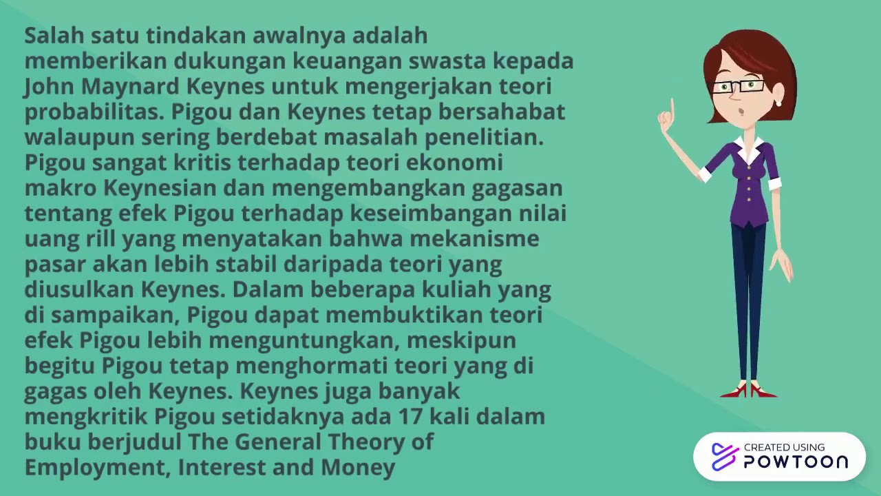 SEJARAH PEMIKIRAN EKONOMI (ARTHUR CECIL PIGOU)