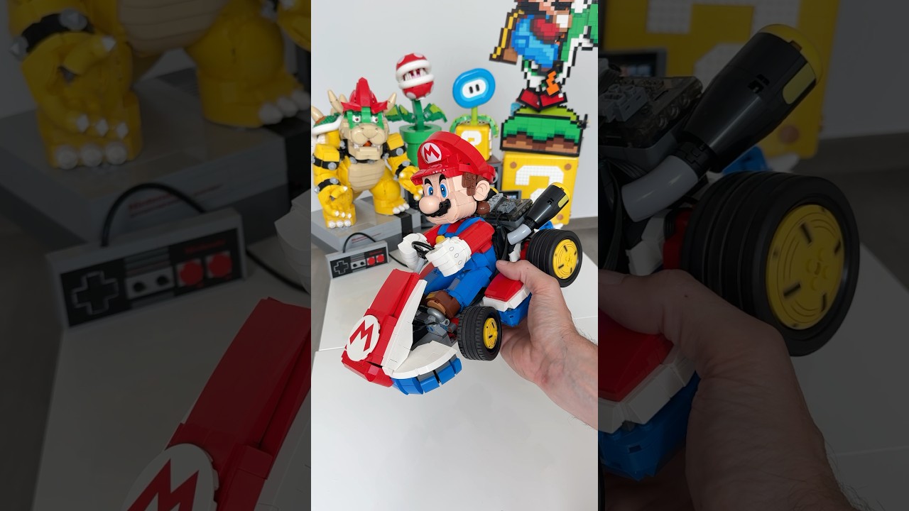 LEGO Mario Kart #72037 FULL REMOTE CONTROL ! #automobile #tutorial #lego #mario #nintendo #f1