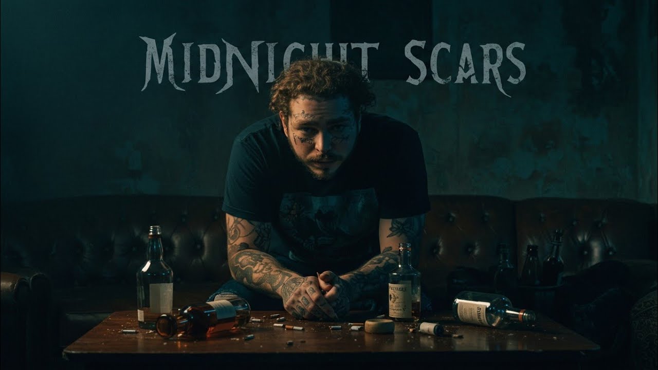 Post Malone – Midnight Scars 🍷(Emotional Lyrics video 💔)